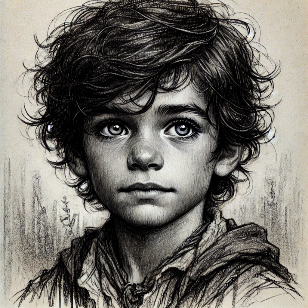 Kai at age 8